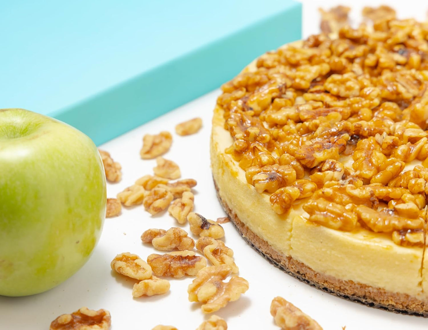 Gâteau au fromage aux pommes caramélisées sans sucre Andy Anand 9" - 2,8 lbs