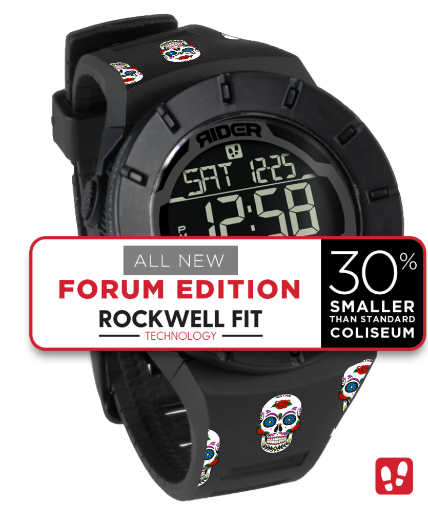Coliseum Fit™ - Sugar Skull FORUM EDITION (Phantom Black) Watch - Korvel