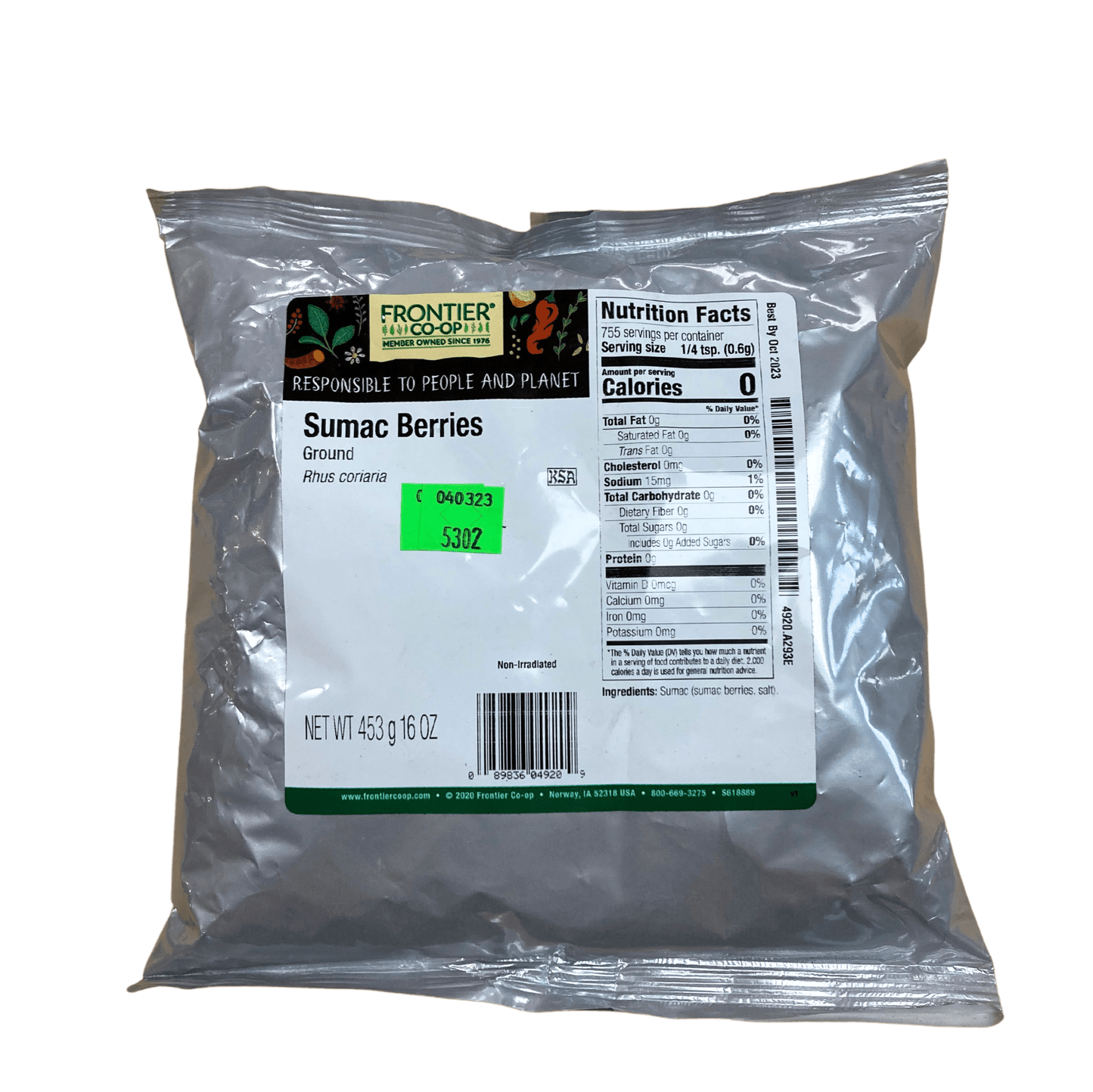 Bayas de Sumaque Molidas Premium