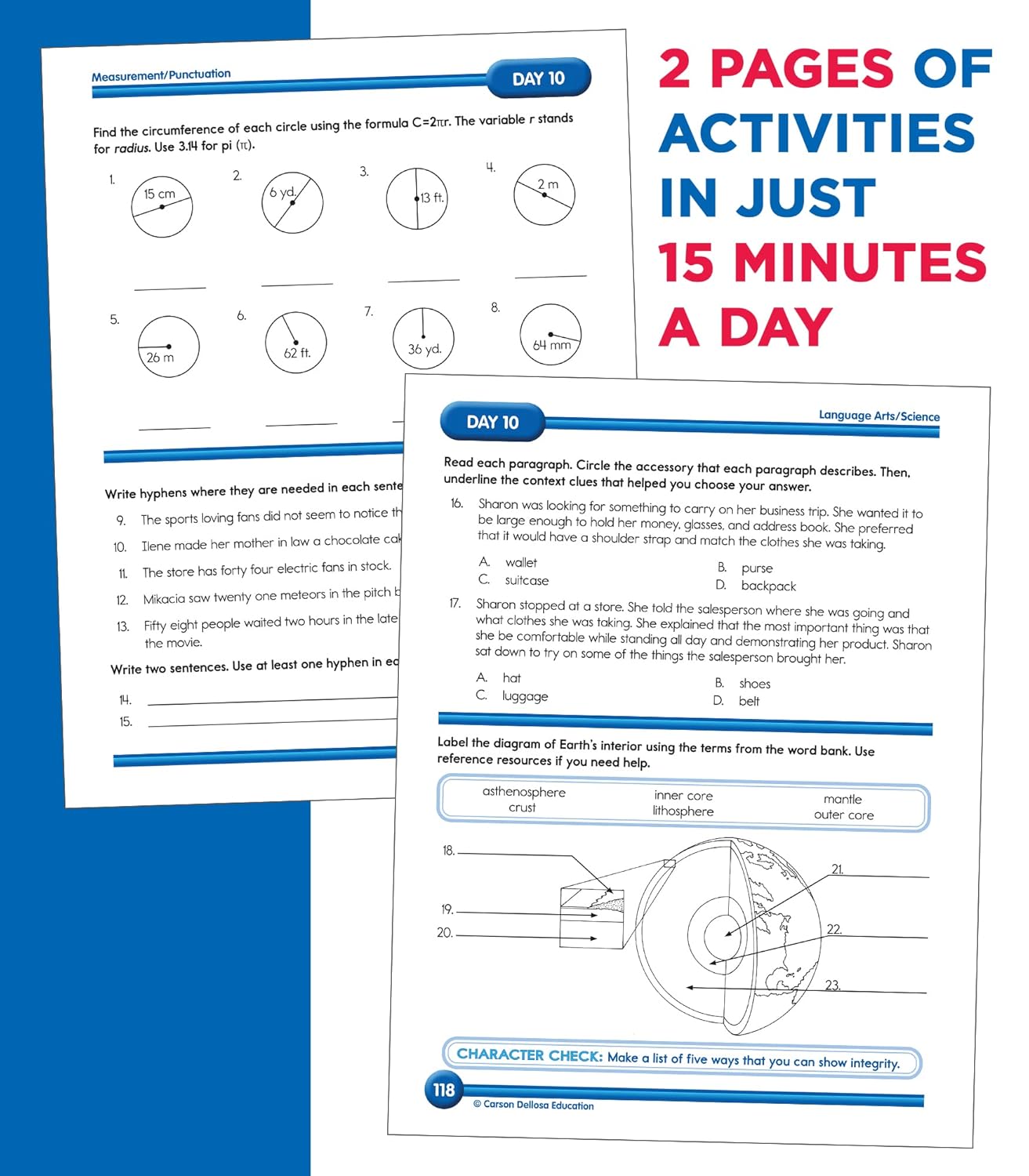 Comprehensive Summer Learning Workbook for 6th to 7th Grade: Math, Reading, Writing, Science, and More (Spiral Bound) - Korvel