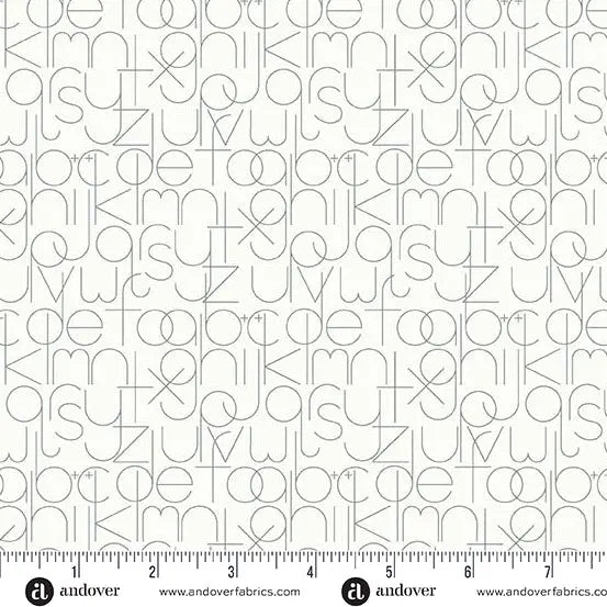 Tela de Algodón Sun Print Whisper Pigeon - 44"/45" por Yarda