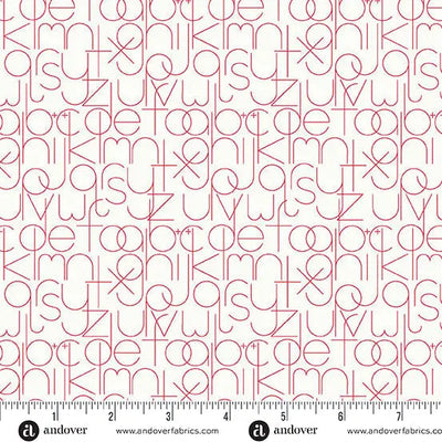Tissu en coton Sun Print Whisper Valentine - 44"/45" par yard