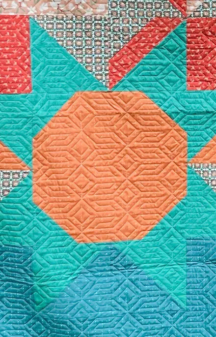 Patrón de cuadernillos de papel Sun Still