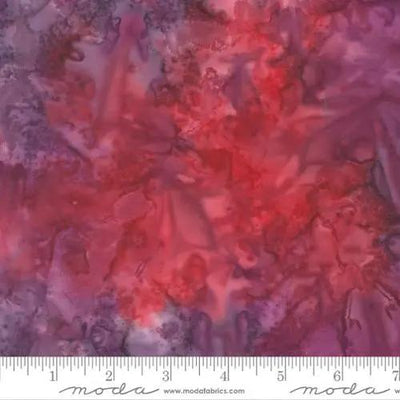 Sunburst Batiks Berrylicious Cotton Fabric - 44"/45" Per Yard