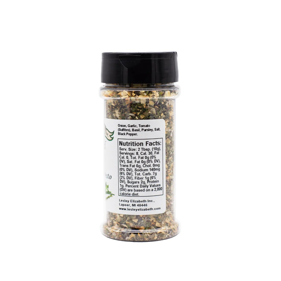 Sazonador de Tomate Seco y Pesto Lesley Elizabeth (250mL)
