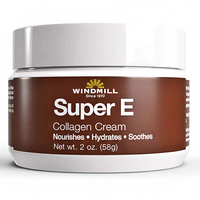 Crème pour le visage Super E Collagen avec vitamine E - 2 oz