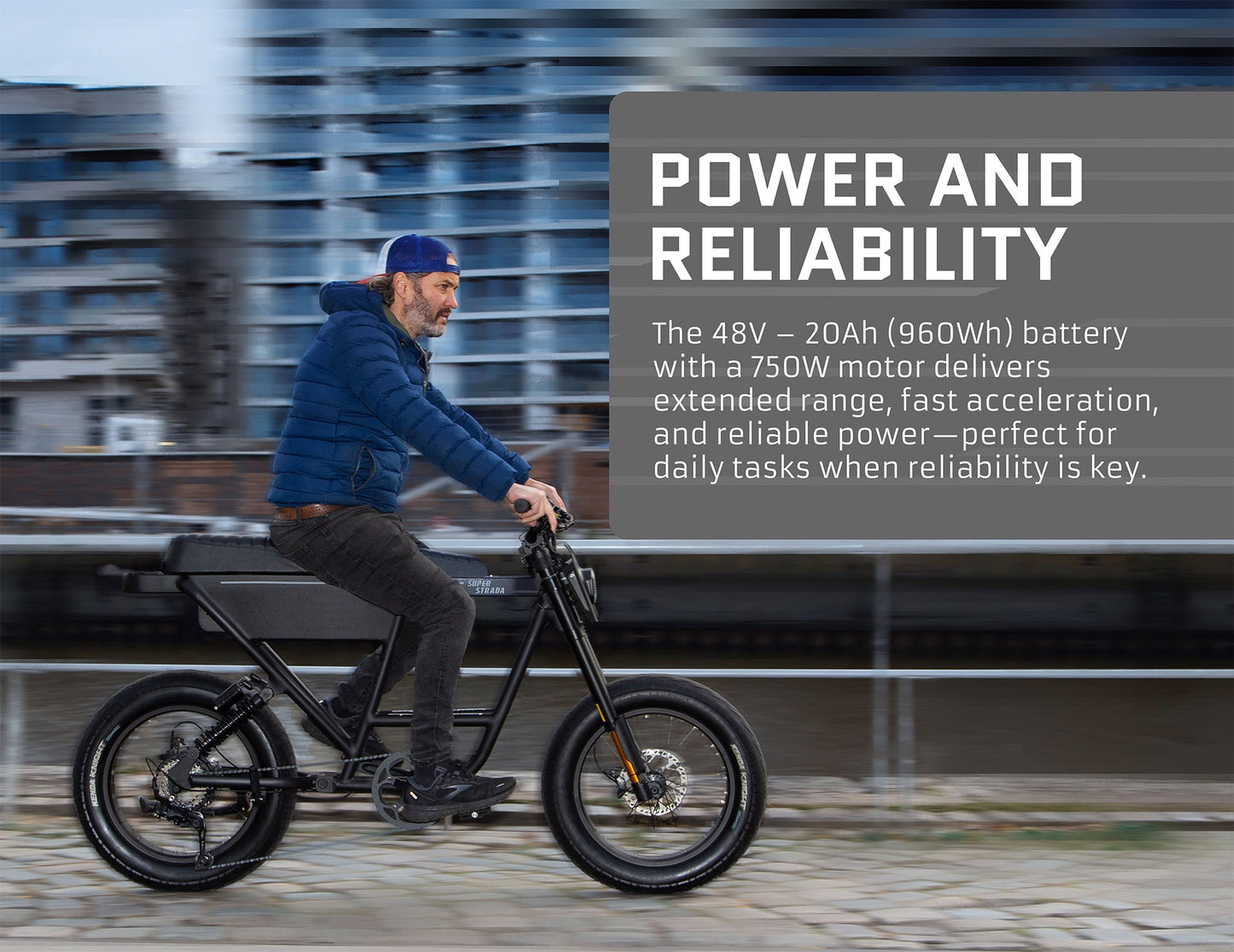Super Strada RAGE - Premium Sports Utility E-Bike