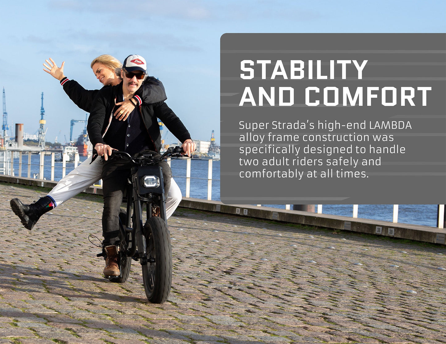 Super Strada NOMAD - Premium Sports Utility E-Bike