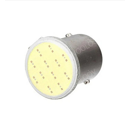 White cob p21w led 12SMD 1156,ba15s 12v bulbs RV Trailer Truck Interior Light 1073 parking Auto Car lamp - Korvel