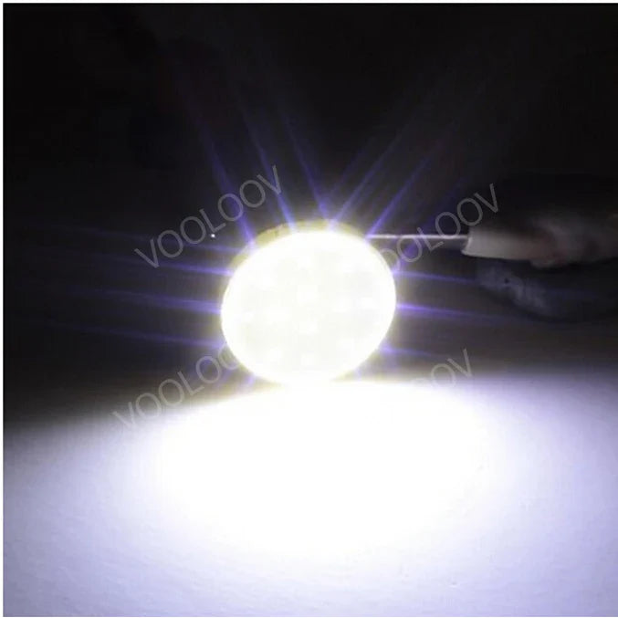 White cob p21w led 12SMD 1156,ba15s 12v bulbs RV Trailer Truck Interior Light 1073 parking Auto Car lamp - Korvel