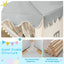 Kids Large Play Castle Fairy Tent with Mat - Beige