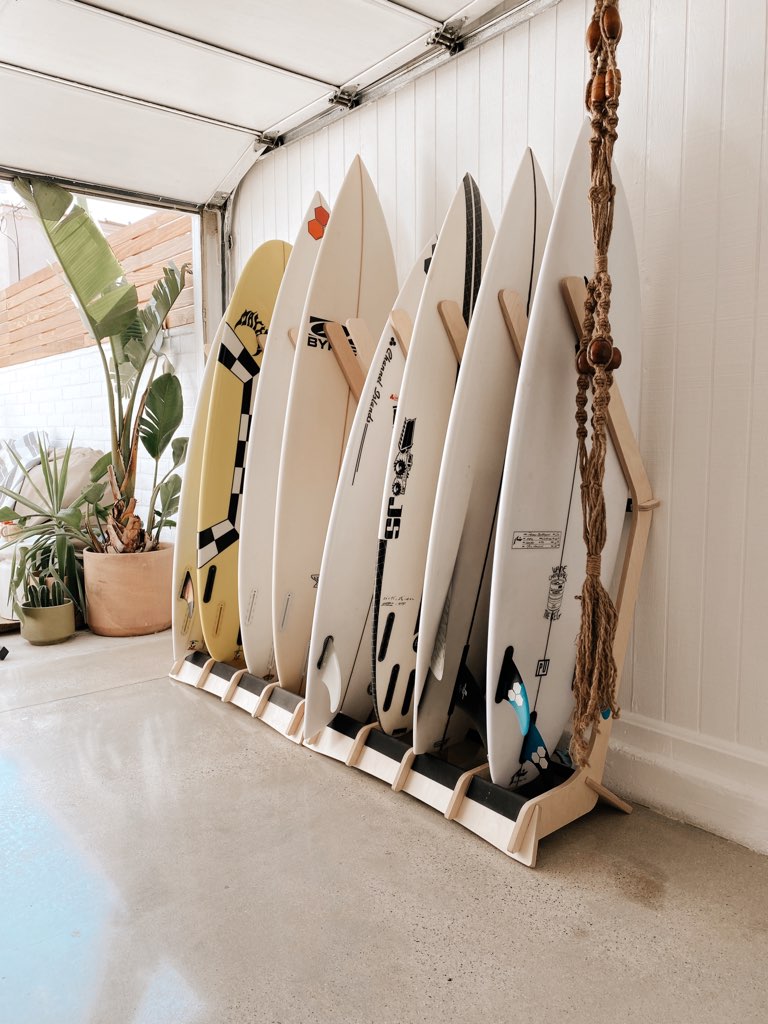 THE LINEUP Freestanding Surfboard Rack - Korvel