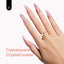 Beetles Nude Pink Gel Nail Polish - 15ml Translucent Color