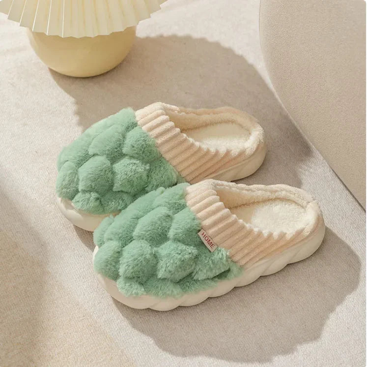 Zapatillas de Invierno de Algodón Acogedor para Mujeres