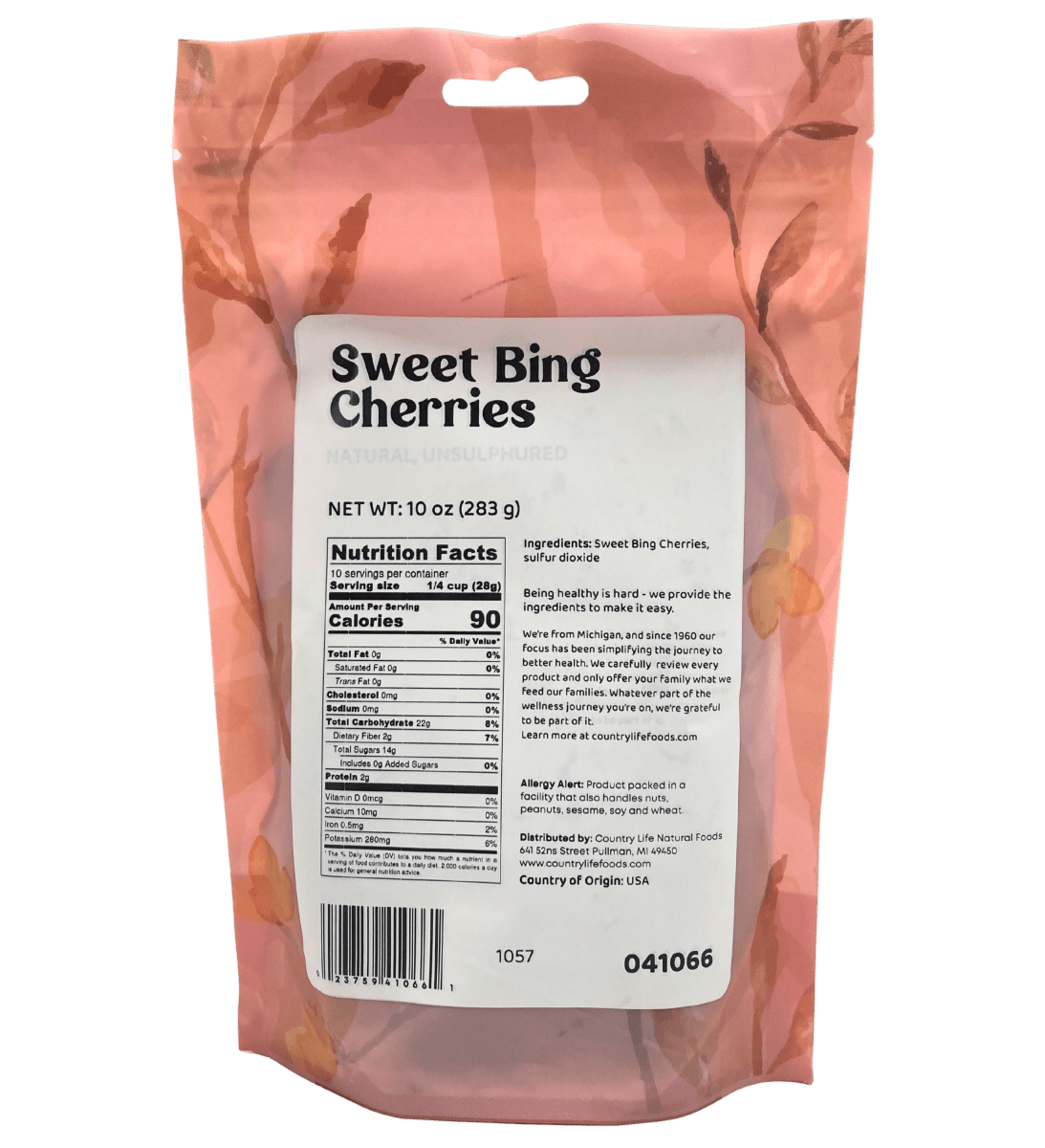 Cerises séchées Bing sucrées - Snack premium