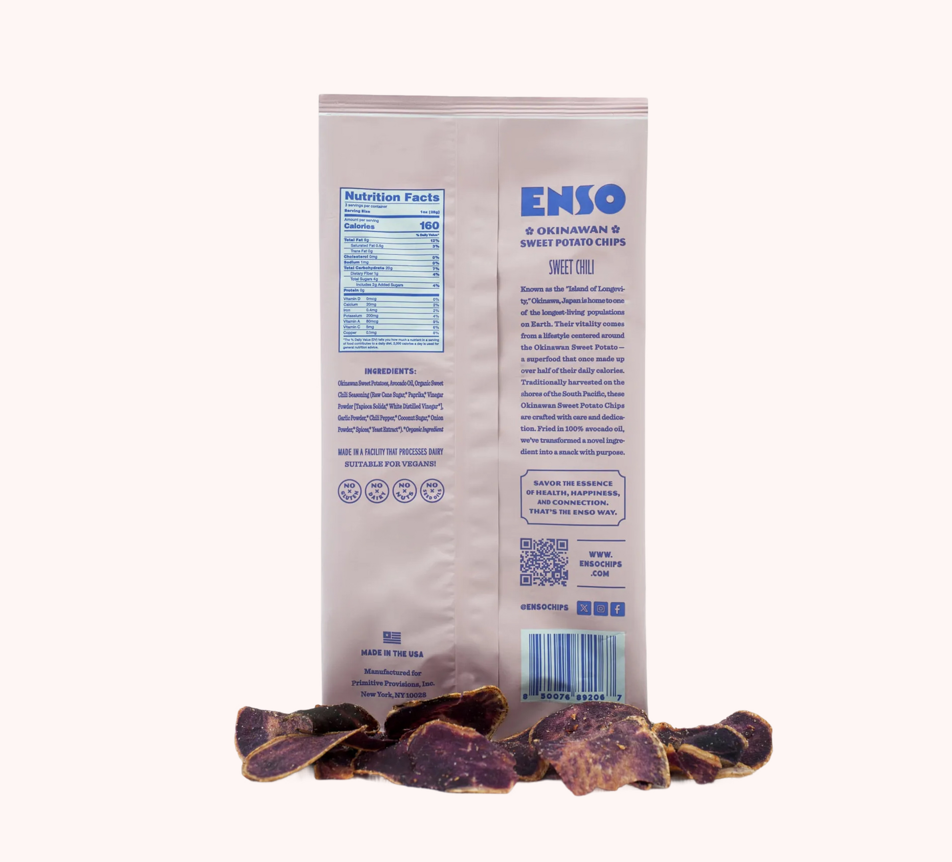 Okinawan Sweet Potato Chips | Sweet Chili - Korvel