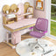 Silla de Juego Ajustable de Malla Púrpura para Niños