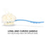 Brosse de Corps de Douche Premium avec Loofah et Poils