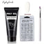 Kit de Poly Gel pour Nail Art Français avec Pinceau UV et Conseils d'Ongles