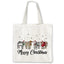 Sac à provisions de Noël OTOUO pour les amoureux des vaches