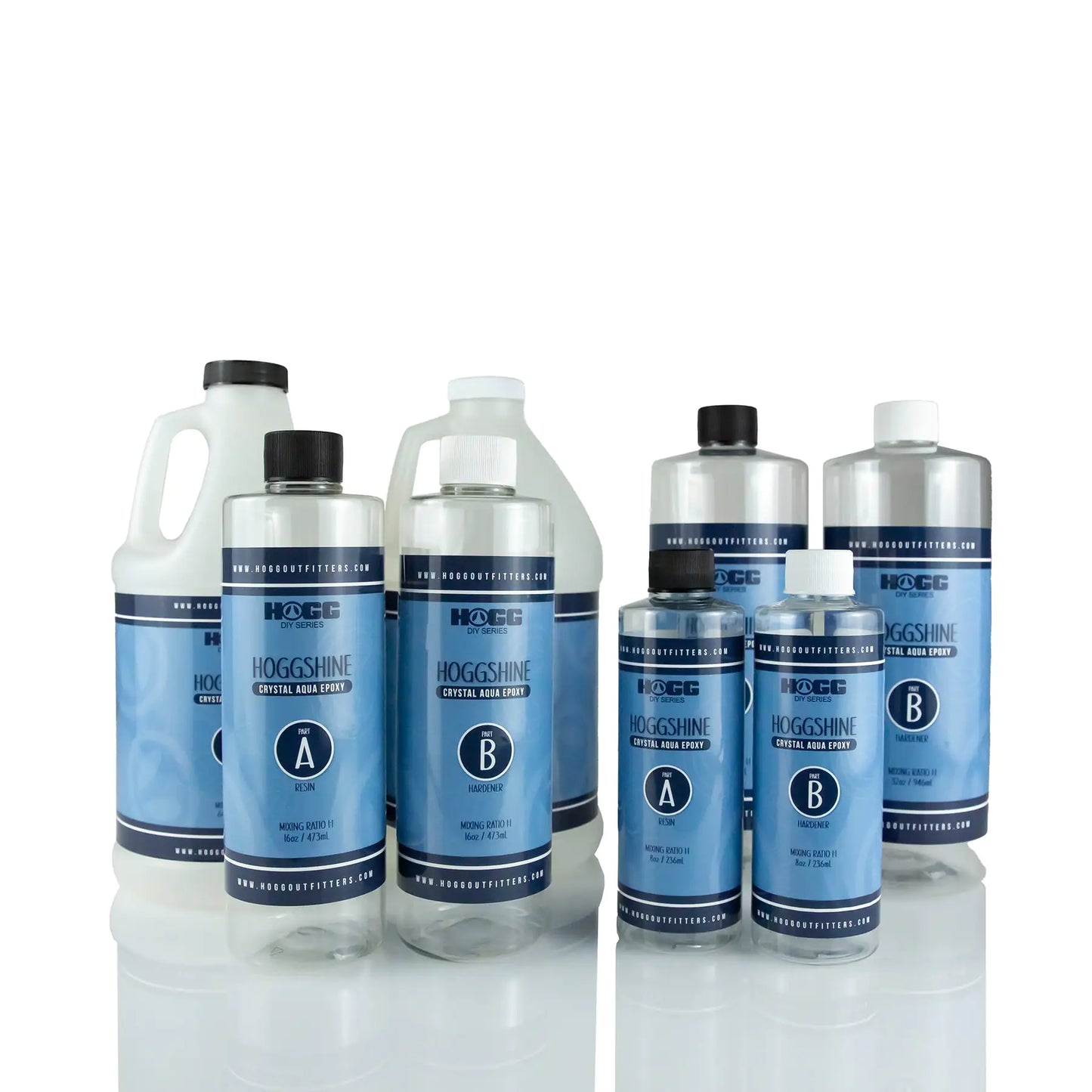 Kits d'époxy Crystal Aqua HOGG SHINE