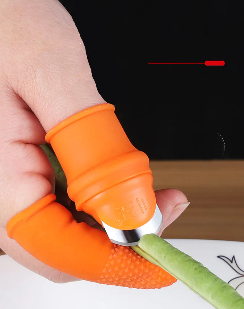 Ensemble de Couteaux à Doigts pour la Récolte de Légumes de Cuisine Premium