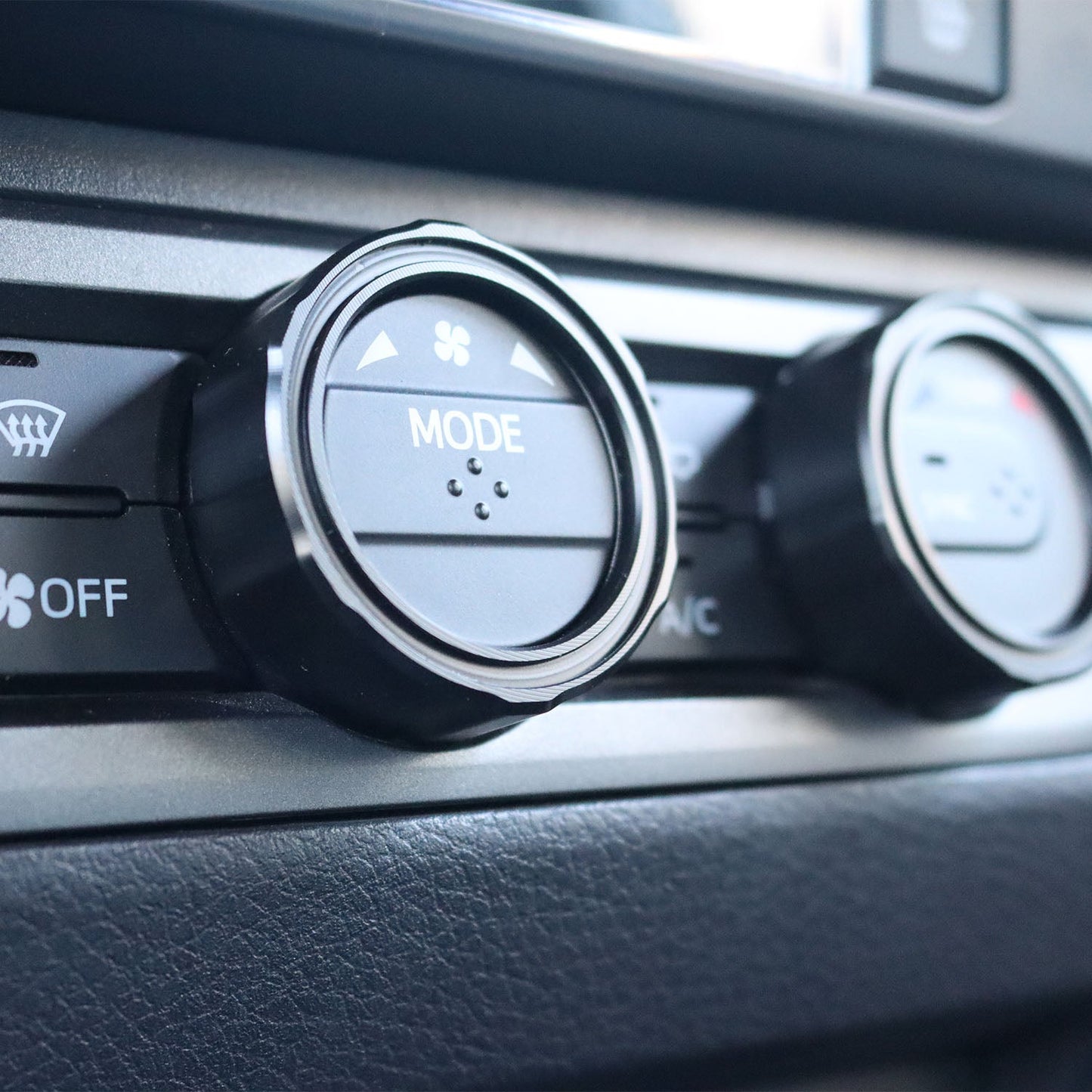 Premium Blackout Control Knob Caps for Toyota Tacoma - Korvel