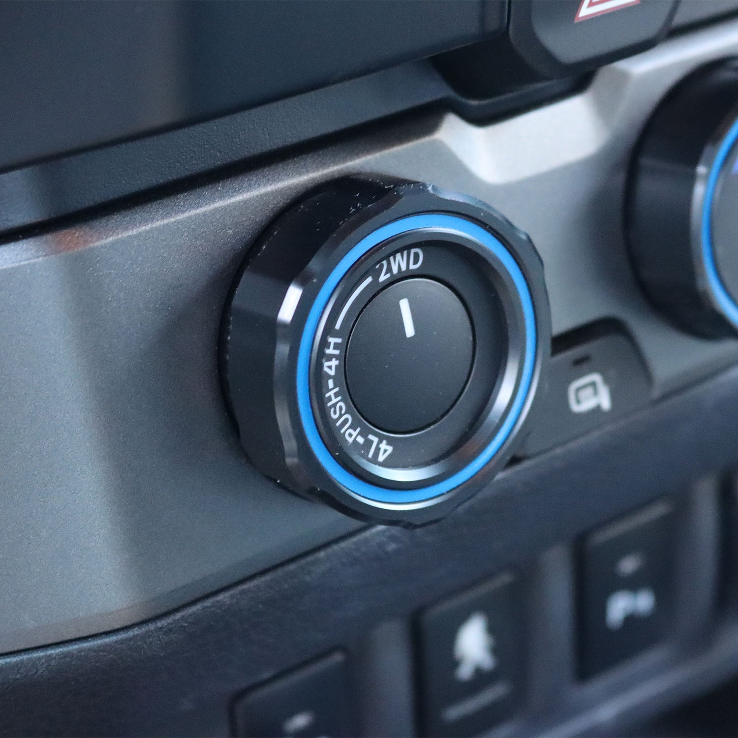 Premium Blackout Control Knob Caps for Toyota Tacoma - Korvel