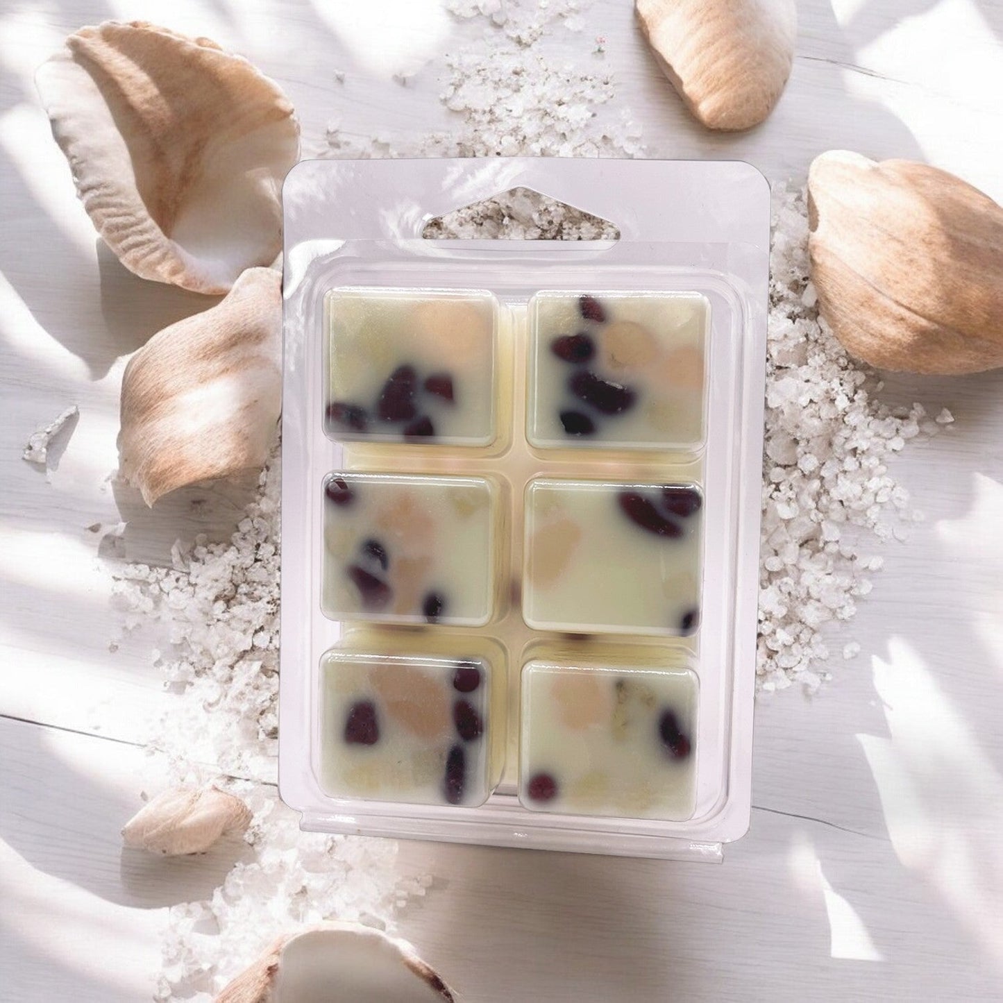 Ocean Bliss Crystal-Infused Premium Coconut-Soy Wax Melts - Korvel