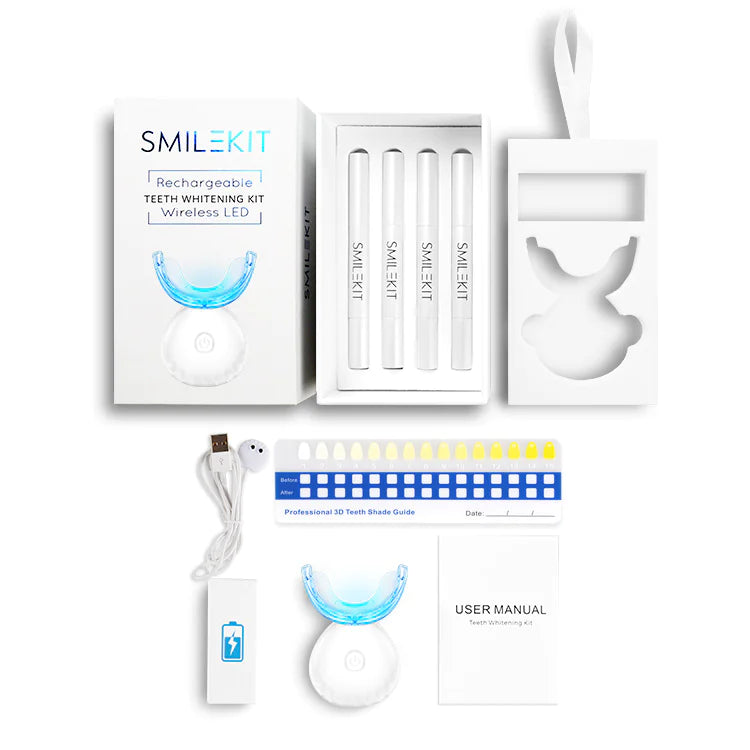 Kit de Sonrisa - Kit de Blanqueamiento Dental LED
