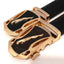 Men's Automatic Buckle Leather Belt - Leopard Design