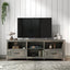 Meuble TV élégant de 70 pouces avec rangement pour le salon et la chambre
