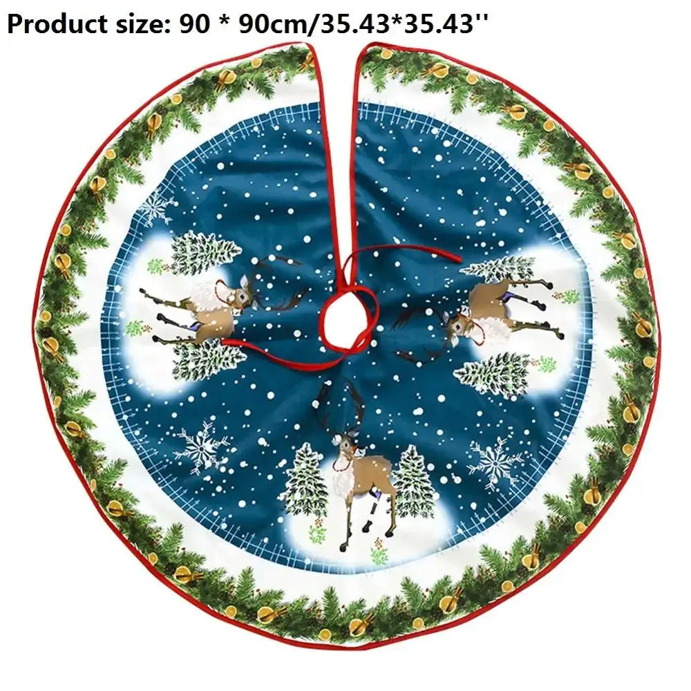 Elegant Christmas Tree Skirt for Festive Decor