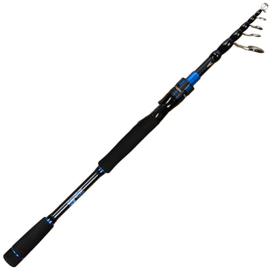 Reaction Tackle Telescopic Spinning Rod – Premium Carbon Travel Fishing Rod