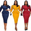 Elegant African Dress for Professional Office Commute