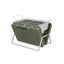 Gril à Charbon Pliable Portable pour Camping - Acier Inoxydable