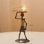 Candelabro en Forma de Linterna - Decoración de Hogar Inspirada en el Estilo Nórdico