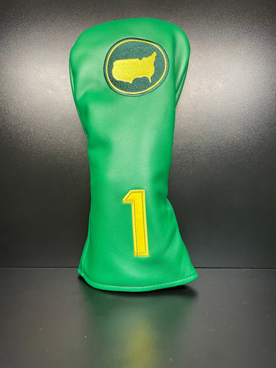 Elegant Masters-Inspired Golf Club Headcover