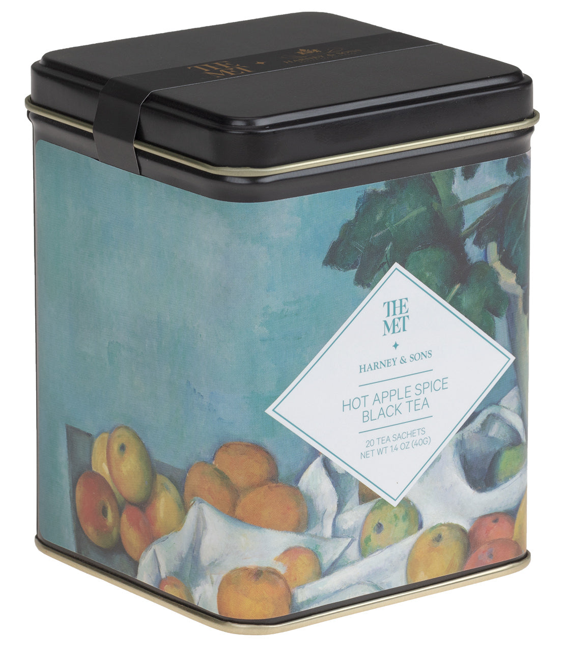 Té Negro de Manzana Caliente y Especias - Lata de 20 Bolsitas
