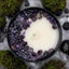 Tranquil Cypress Mist Amethyst Crystal Candle | 9oz Coconut-Soy Blend - Korvel