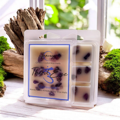 Intuitive Clarity Coconut-Soy Wax Melts with Crystal Infusion - Korvel