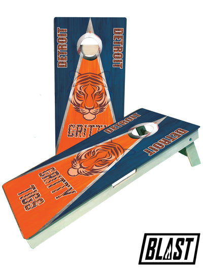 Premium Detroit Baseball Cornhole Boards - Ultimate Outdoor Fun - Korvel