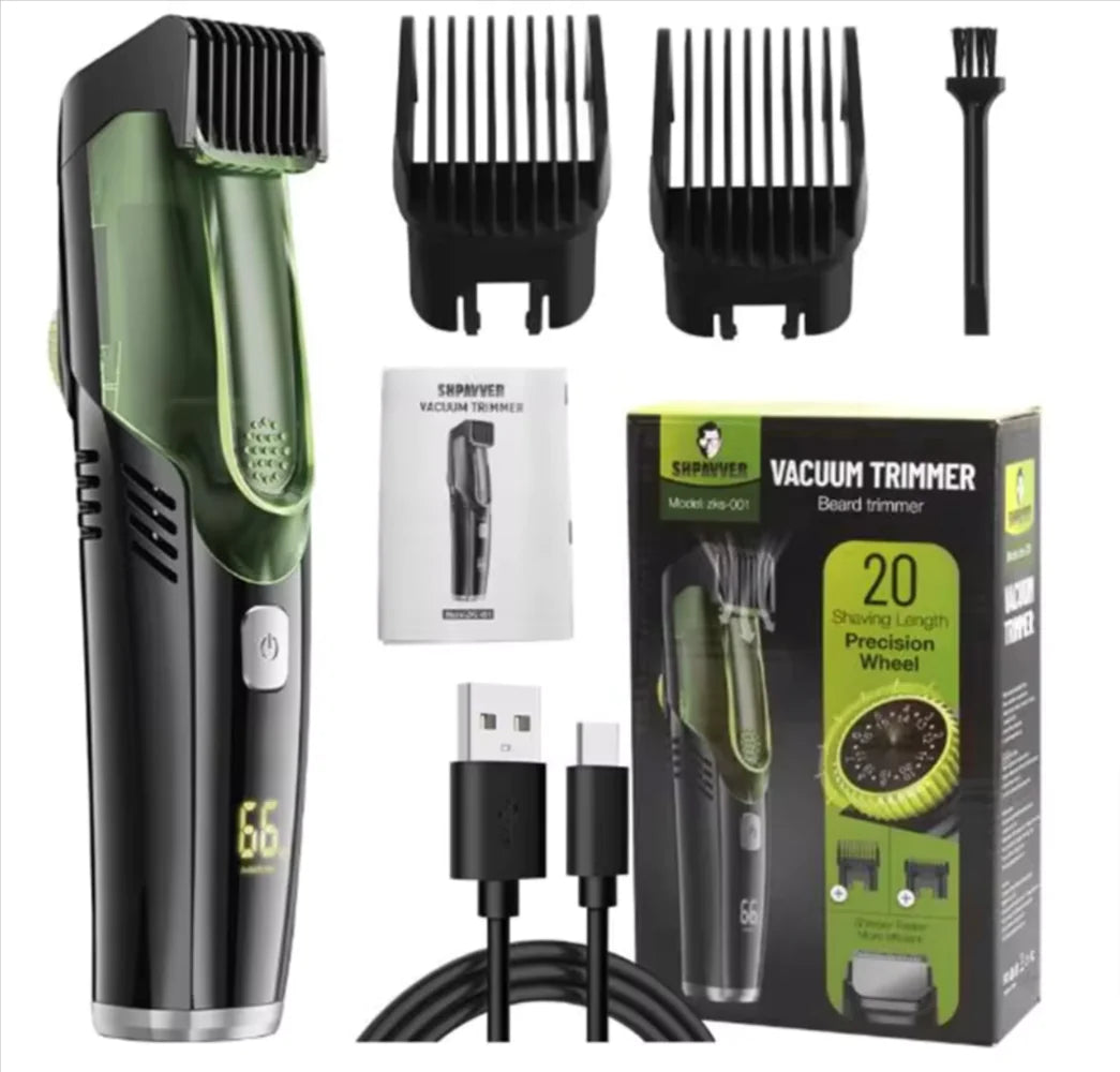 Recortadora de barba eléctrica con aspiradora lavable Ruyucare