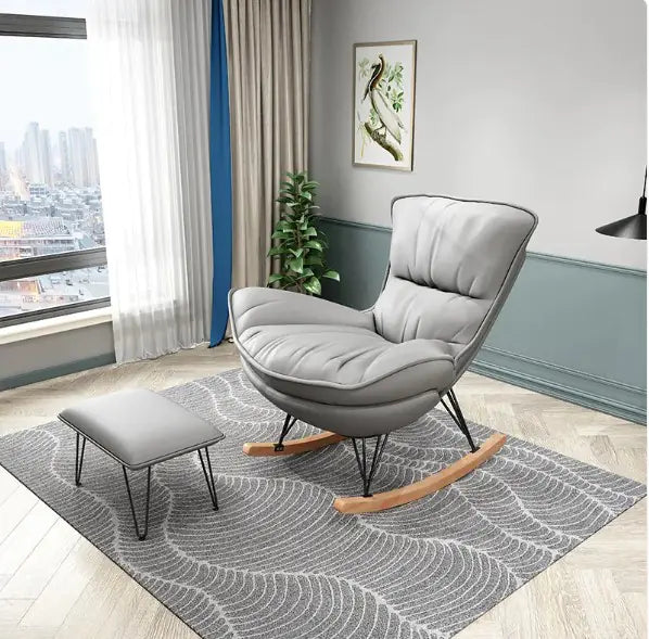 Sofá Sillón Mecedor Reclinado de Moda Casual
