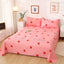 Premium Cotton Fitted Bed Sheet and Pillowcase Set