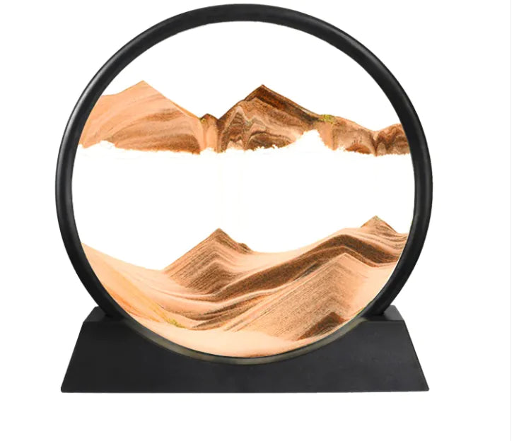 Ornements décoratifs en sable vivant pour la pièce