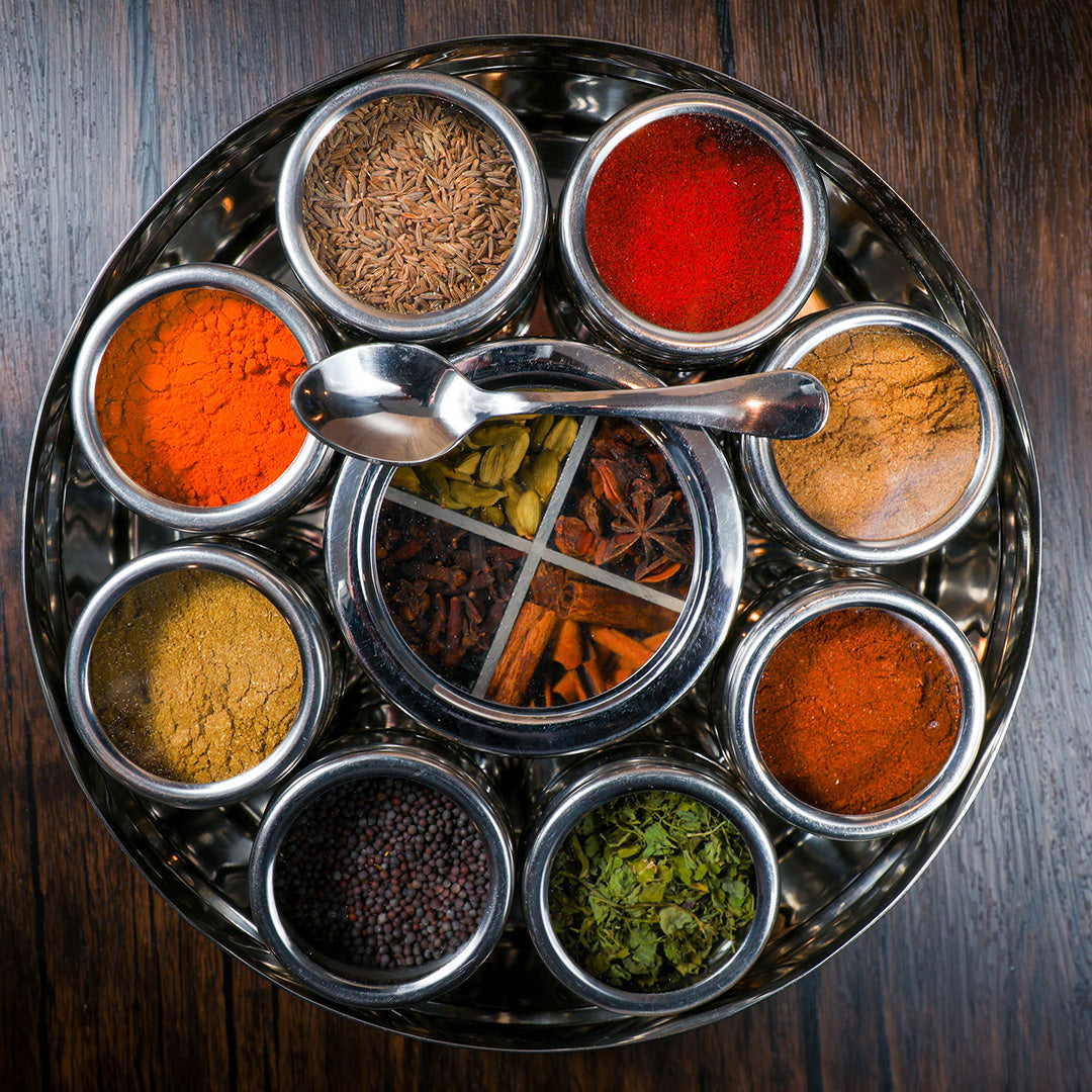 Organisateur de Roue d'Épices Indien Premium