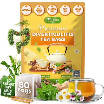 Premium Herbal Tea Bags Blend | Chamomile, Peppermint & More