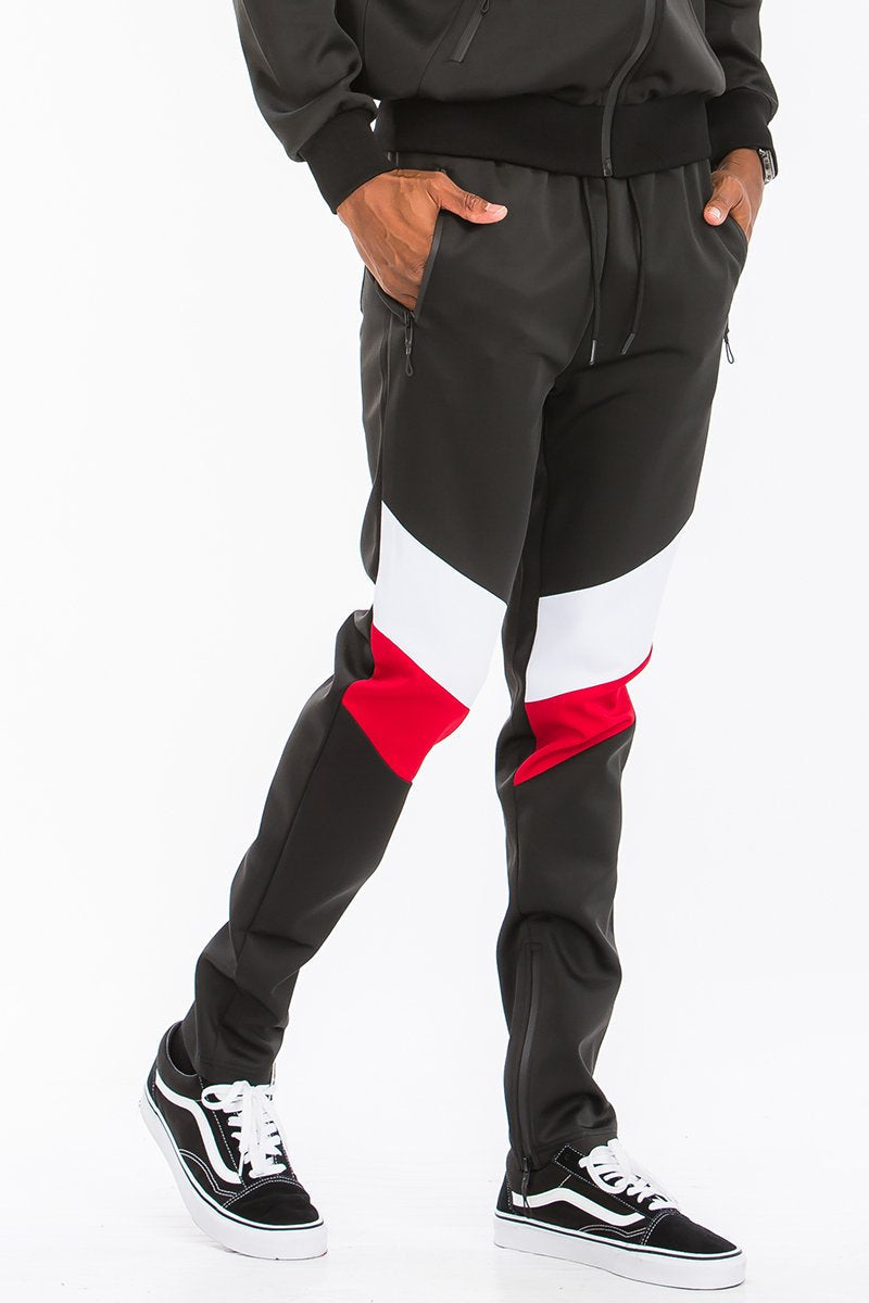 Conjunto de Pista Impreso de Poliéster y Spandex