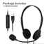 Premium USB Headset with Noise Cancelling Microphone for PC